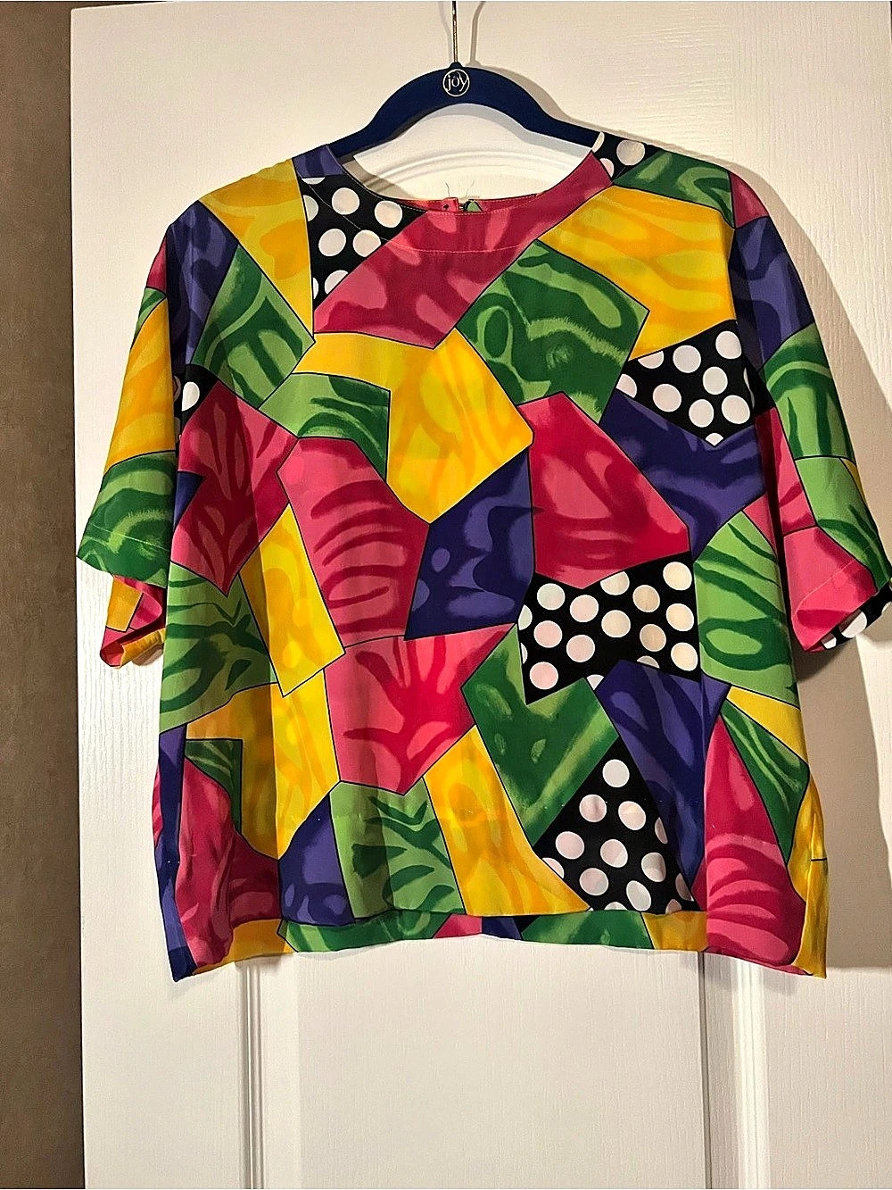 MartiniQue Color Block Polyester Blouse